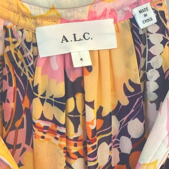 - Like new! ALC silk dress.