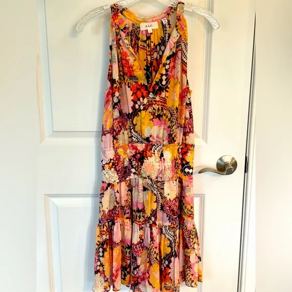 - Like new! ALC silk dress.