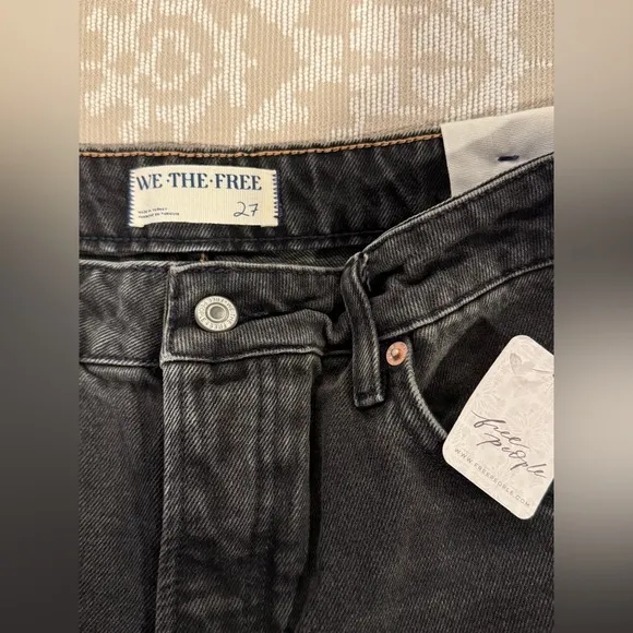 🆕 NWT • We The Free Deep Trance DroppedBoyfriend Jeans • Hypnosis • Size 27