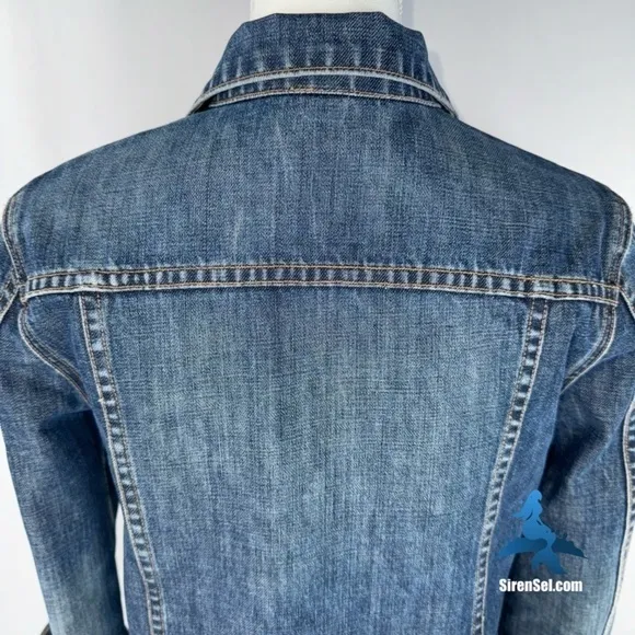 1059 J.Crew Classic Denim Jacket - Size S - Blue