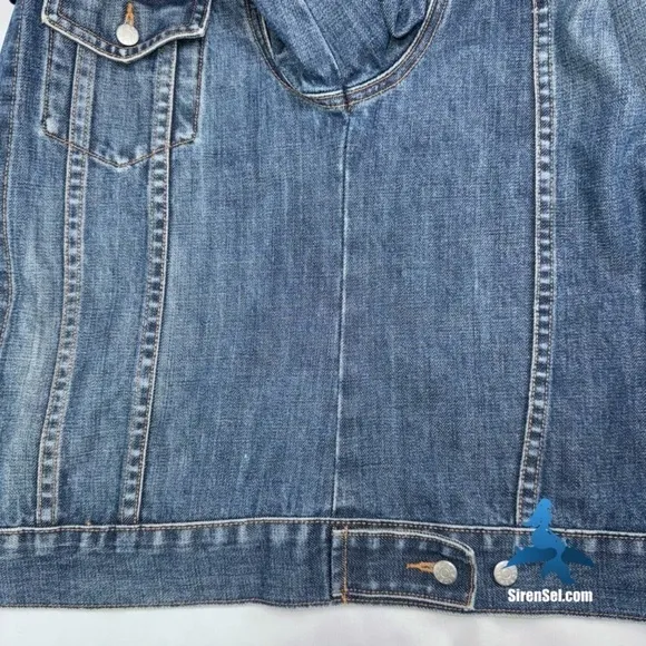 1059 J.Crew Classic Denim Jacket - Size S - Blue