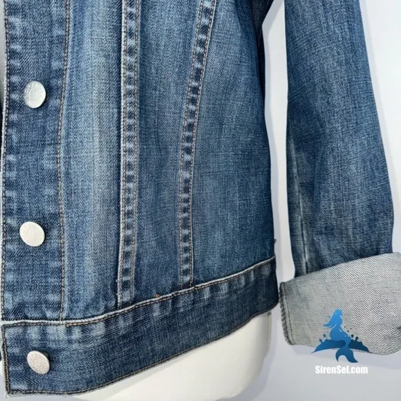 1059 J.Crew Classic Denim Jacket - Size S - Blue