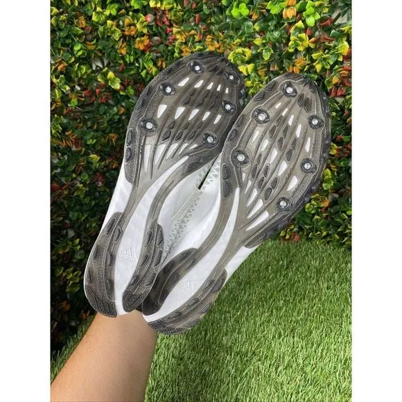 12 Adidas ADIZERO XC SPRINT White Running Shoes Spikes EG8456 Men 12   Tool *GUC