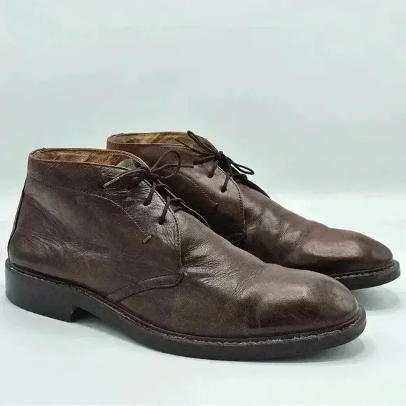 1901 Men’s classic brown leather boots, great condition