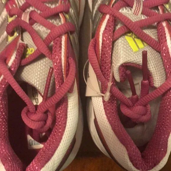 600 Adidas response 3 us G41643 running silver dark pink light neon yellow girls