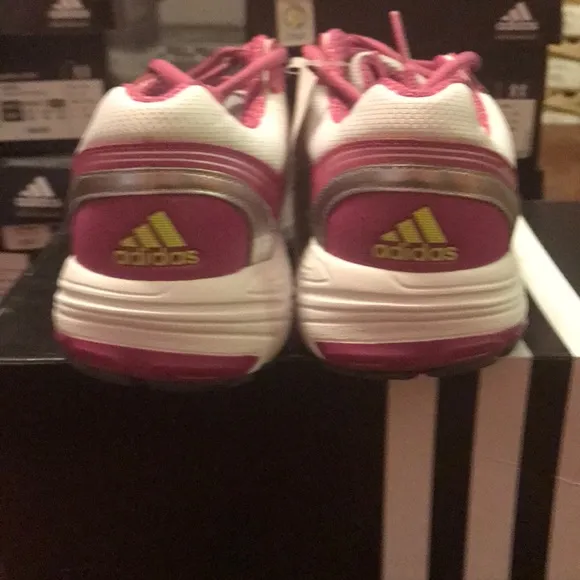 600 Adidas response 3 us G41643 running silver dark pink light neon yellow girls