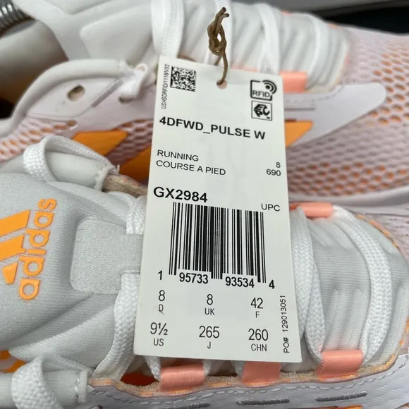 Adidas 4DFWD Pulse 4D Running Race Shoes Womens Size 9.5 New Fast Ship