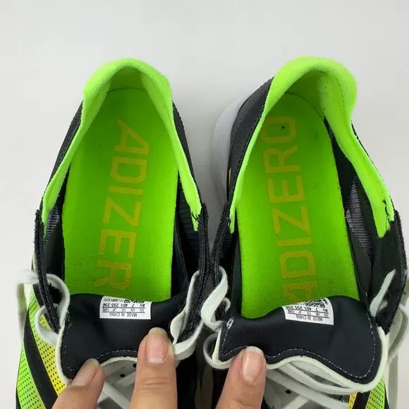 Adidas Adizero Adios 7 black and green‎ running shoes