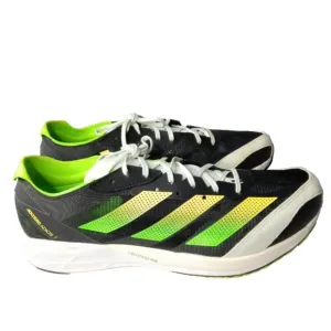 Adidas Adizero Adios 7 Black~Green Men's Running Shoe Size 12