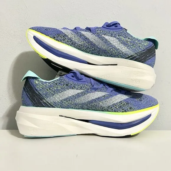 Adidas Adizero Prime X 2.0 “Cobalt Blue Lucid Lemon” Men’s Size 10.5-12 Shoes
