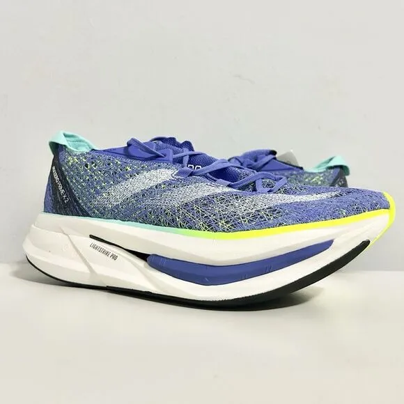 Adidas Adizero Prime X 2.0 “Cobalt Blue Lucid Lemon” Men’s Size 10.5-12 Shoes