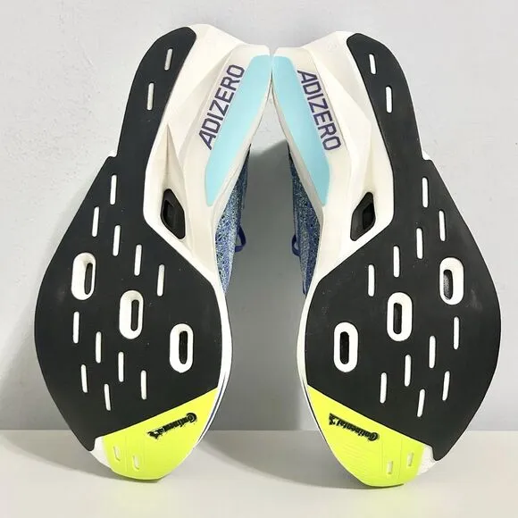 Adidas Adizero Prime X 2.0 “Cobalt Blue Lucid Lemon” Men’s Size 10.5-12 Shoes