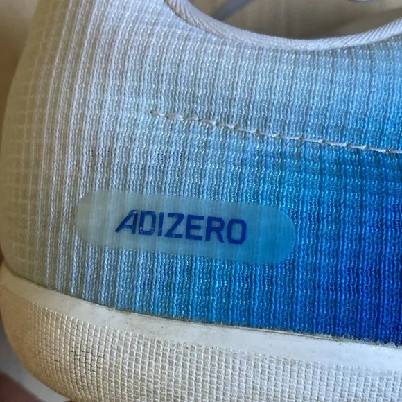 Adidas Adizero Shot Put Running Shoes Low-Top Ocean Blue, Women’s Size 8 Track
