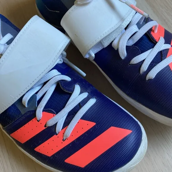 Adidas Adizero Shot Put Running Shoes Low-Top Ocean Blue, Women’s Size 8 Track