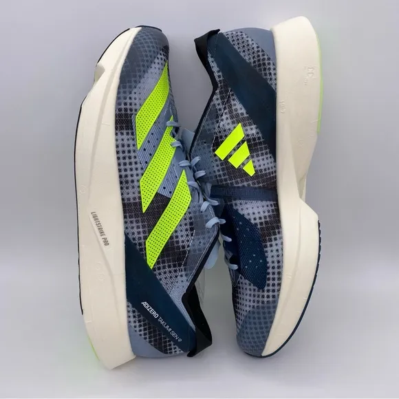 Adidas Adizero Takumi Sen 9 'Wonder Blue Lucid Lemon' Running Shoes | Size: 12.5