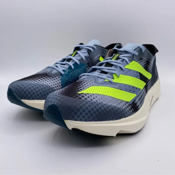 Adidas Adizero Takumi Sen 9 'Wonder Blue Lucid Lemon' Running Shoes | Size: 12.5