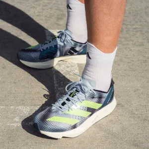 Adidas Adizero Takumi Sen 9 'Wonder Blue Lucid Lemon' Running Shoes | Size: 12.5