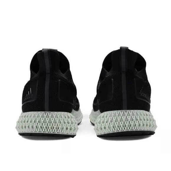 Adidas AlphaEdge 4D Running Shoes Core Black Carbon EF3453 Men's Size 9.5