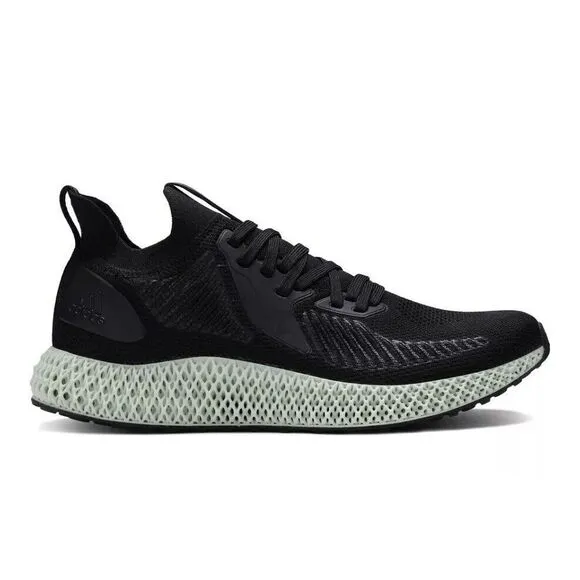 Adidas AlphaEdge 4D Running Shoes Core Black Carbon EF3453 Men's Size 9.5