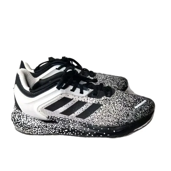adidas Alphatorsion Aramis Motion Graphic-White Black Shoes Men's Size 11.5