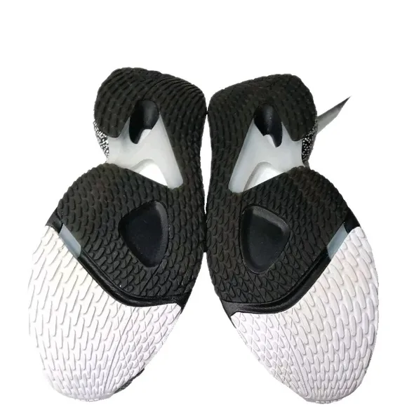 adidas Alphatorsion Aramis Motion Graphic-White Black Shoes Men's Size 11.5