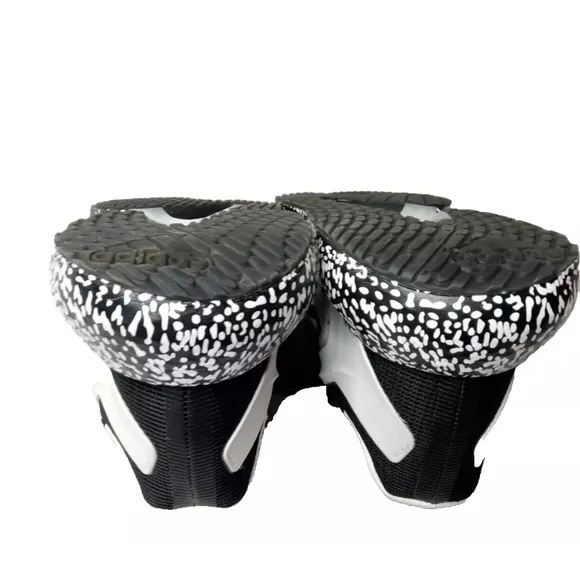 adidas Alphatorsion Aramis Motion Graphic-White Black Shoes Men's Size 11.5