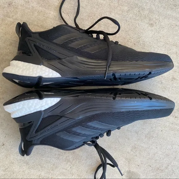 ADIDAS | Black &amp; White Response Super Running Shoes 8.5