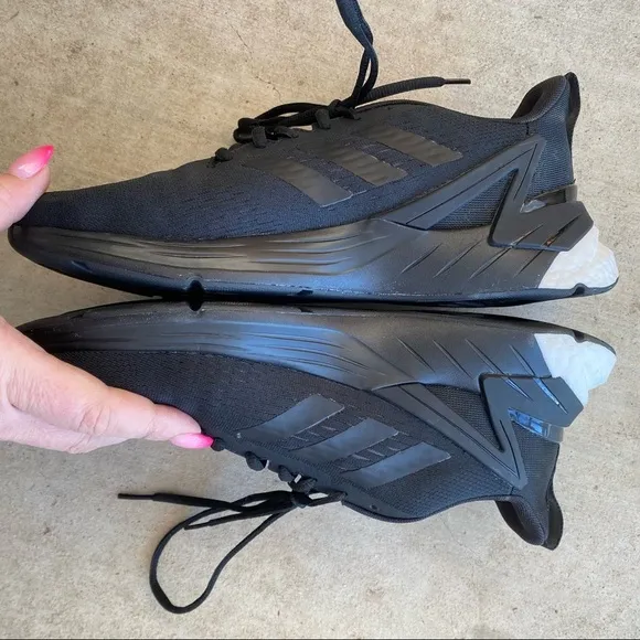 ADIDAS | Black &amp; White Response Super Running Shoes 8.5
