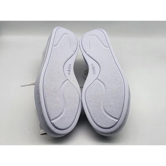 Adidas Court Platform Skateboarding Sneakers Size 10 Womens H06299 White