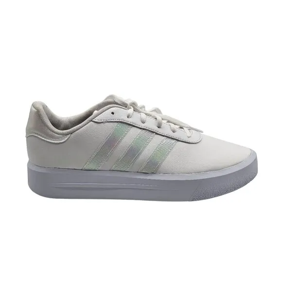 Adidas Court Platform Skateboarding Sneakers Size 10 Womens H06299 White