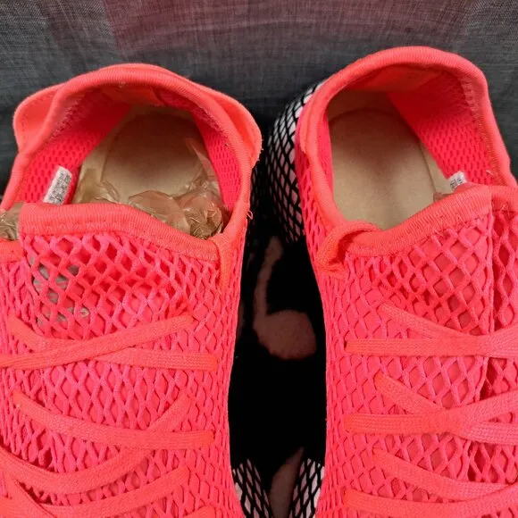 Adidas Deerupt Runner Turbo Mens Size 13 Running Shoes Sneaker