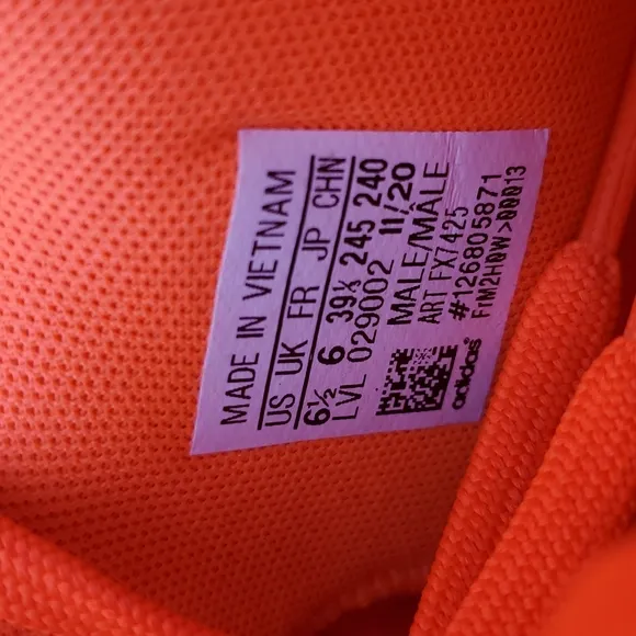 Adidas D.O.N. Issue 2 Explosives Solar Orange Yellow Gold Donovan Mitchell 6.5