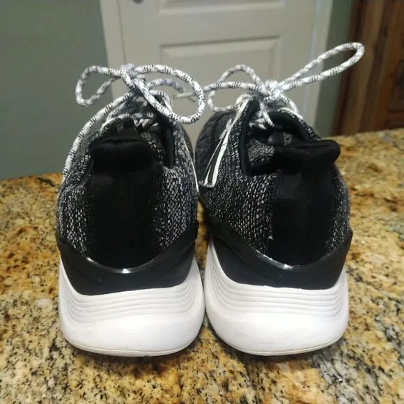 Adidas Energy Falcon Running Shoes Black White Sneakers Men's size 12 EH1538