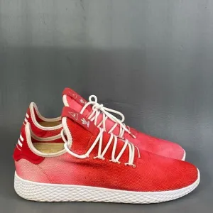 Adidas Hu Pharrell Williams Red/White sneaker shoes size 12