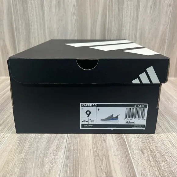 Adidas Kaptir 3.0 Gray White Blue Running Shoes Sneakers IF7315 Men’s sizes