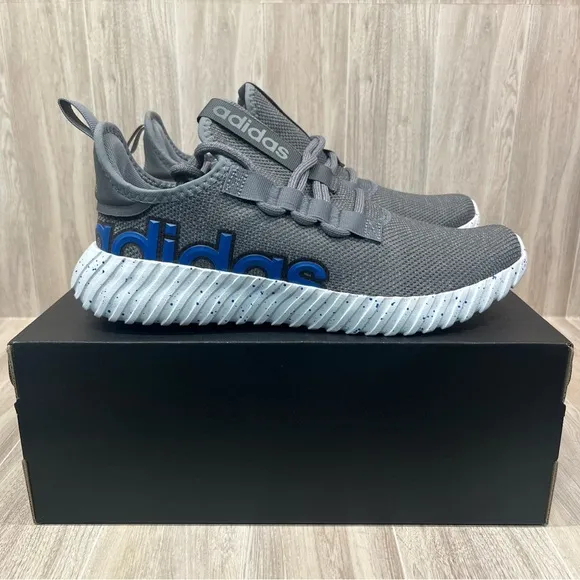 Adidas Kaptir 3.0 Gray White Blue Running Shoes Sneakers IF7315 Men’s sizes