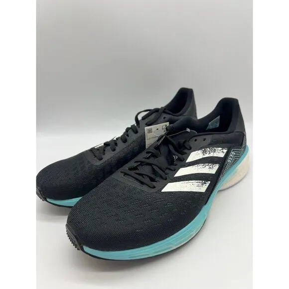 Adidas Men's SL20 Primeblue Black Blue Running Shoes FU6618 Size 12 NWT