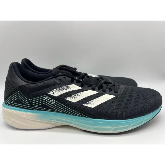 Adidas Men's SL20 Primeblue Black Blue Running Shoes FU6618 Size 12 NWT