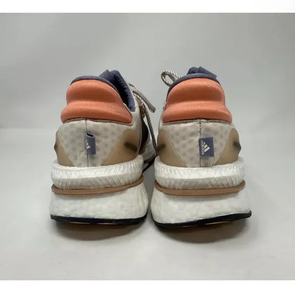Adidas Men’s XPLR BOOST Silver Dawn Coral Purple Running Shoes Sneakers Size 11