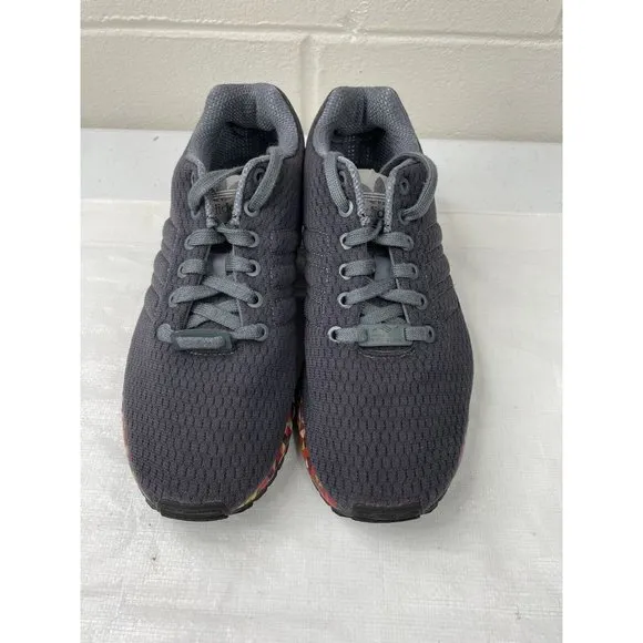 Adidas Men's ZX Flux Grey/Multicolor Running Shoes Size 7 (AF606)