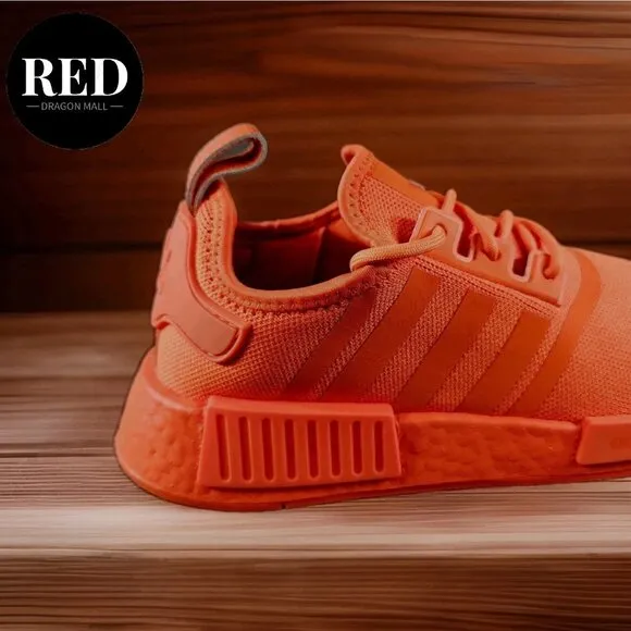 Adidas NMD R1 Athletic Shoes Orange HP9661 - Women's Size 9