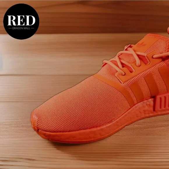 Adidas NMD R1 Athletic Shoes Orange HP9661 - Women's Size 9
