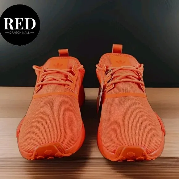Adidas NMD R1 Athletic Shoes Orange HP9661 - Women's Size 9
