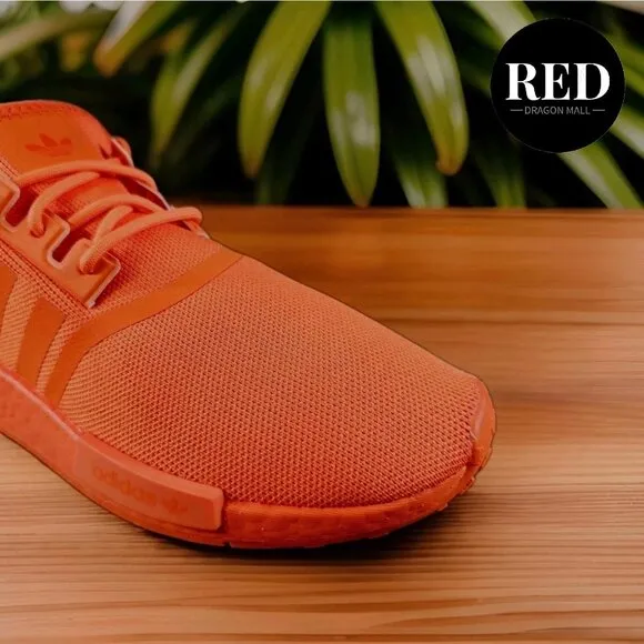 Adidas NMD R1 Athletic Shoes Orange HP9661 - Women's Size 9
