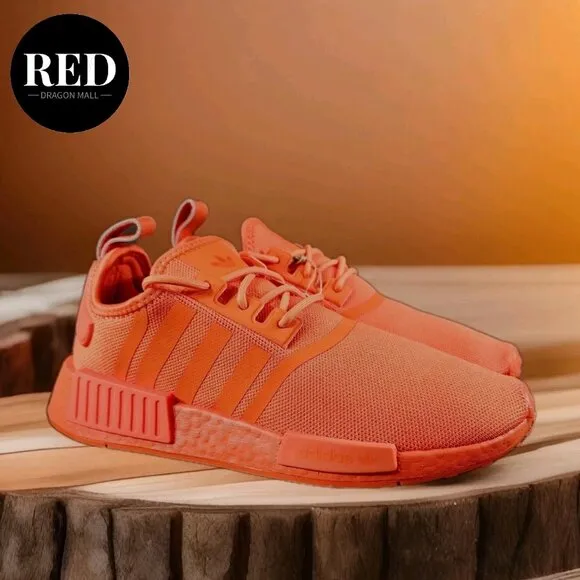 Adidas NMD R1 Athletic Shoes Orange HP9661 - Women's Size 9