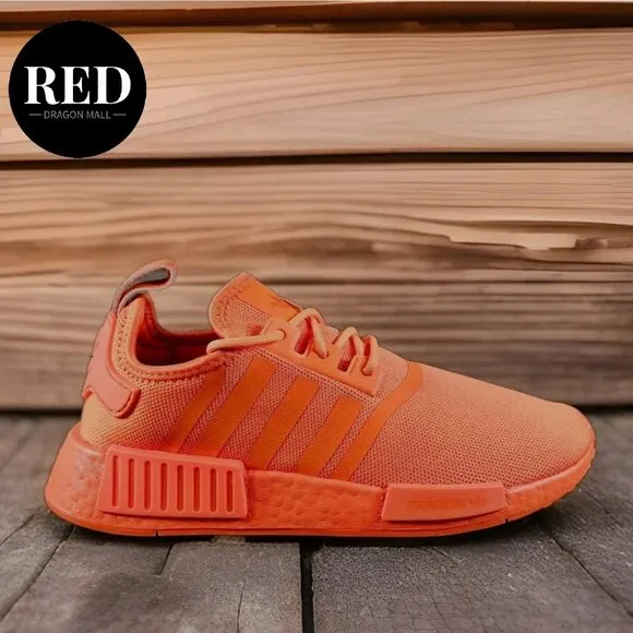 Adidas NMD R1 Athletic Shoes Orange HP9661 - Women's Size 9