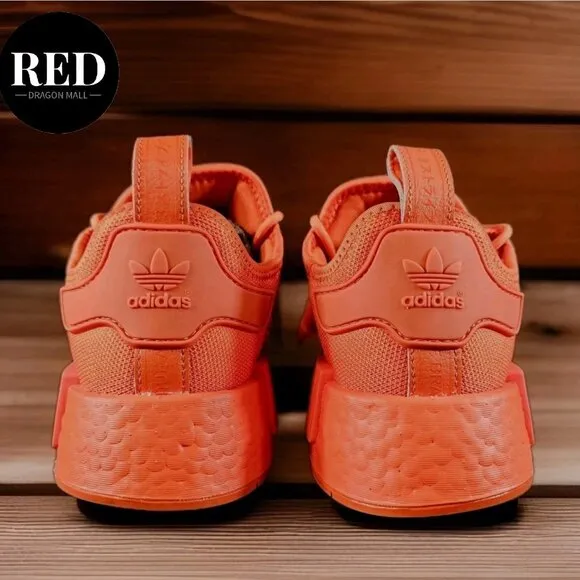 Adidas NMD R1 Athletic Shoes Orange HP9661 - Women's Size 9