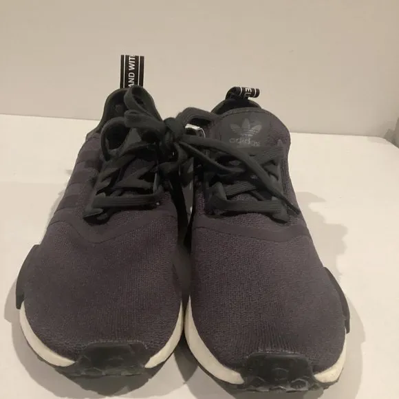 Adidas NMD_R1 Carbon Cargo Black Running Shoes Boys 7.5 EE5105
