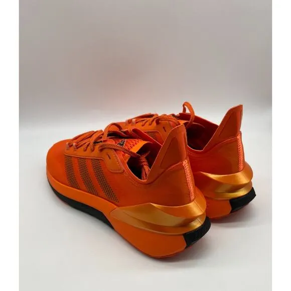 adidas Originals Avryn Casual Running Shoes Orange Black Boost ID9424 Men 9.5