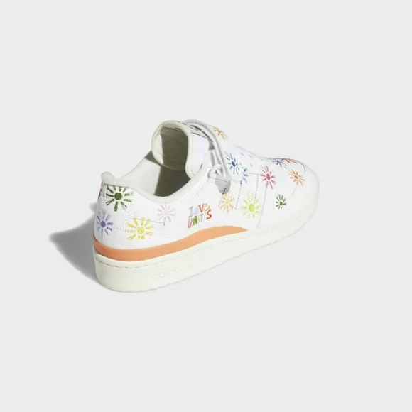 Adidas Originals Forum Low Pride Mens Casual Shoes White Pink GW2416 NEW Multi
